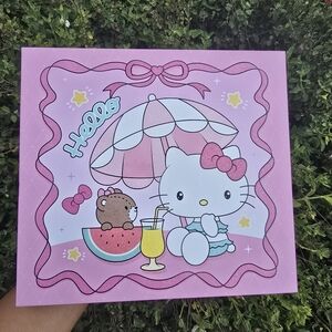 Hello Kitty Pink Canvas Art